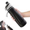 Fjbottle 750ml Stainless Steel Spray Water Bottle Portable Leakproof Spray Water Cup Durable BPA Free