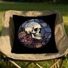 Cool Skull Heart Cushion Cover Soft Reversible Durable Pillow Cover MultiScene Use for Home Car Daily Comfort