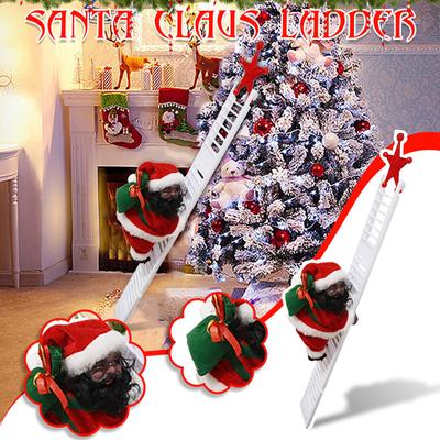 Electric Climbing Ladder  Christmas Figurine Ornament Gifts