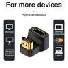 Adapter HDMI-compatible Male To Female Connector 8K Ultra-Clear Support UHS2.1 with Indicator Light Adapter