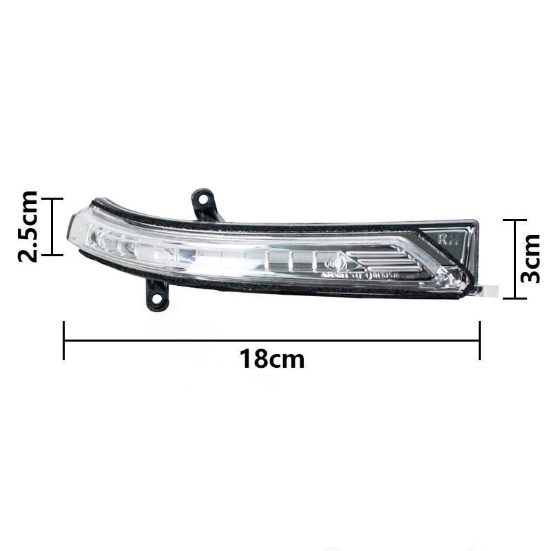 LED Rearview Mirror Turn Signal Light For Hyundai I40 2011 2012 2013 2014-2018 Side Door Mirror Light Signal Light Warning Light