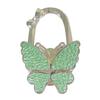 Large Matte Butterfly Hanging Bag Hook - Foldable Women's Bag Buckle & Portable Table Edge Hook for Luggage Accessories.