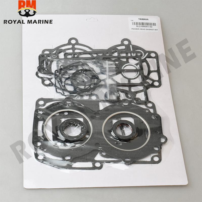 6L2-W0001-A2  Power Head Gasket Repair Kit 6L2-W0001 For Yamaha Outboard Motor 2T 20HP 25HP 6L2-W0001-02 6L2-W0001-00