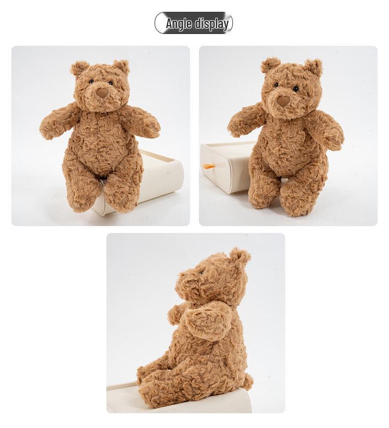 Adorable Barcelona Bear Plush Toy - Huggable Comfort Doll for Kids