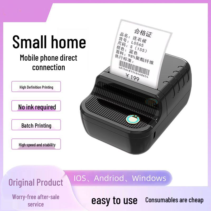 Wireless Portable 58MM Mini Thermal Bluetooth Receipt Printer