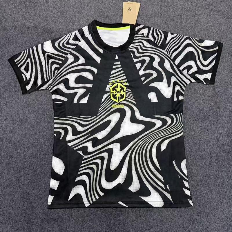 Maillots de Football Édition Spéciale en Gros Paris Ajax Real Madrid Inter Mibasa Argentine Brésil Maillots à Manches Courtes