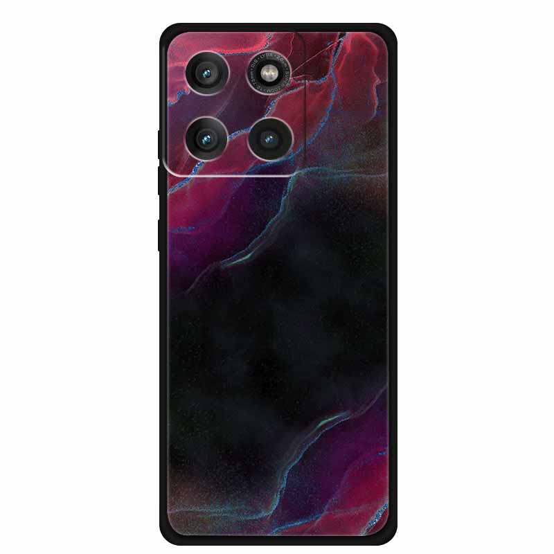 For Moto Edge 60 Pro Case XT2507-1 Coque Multi Colored Marble Pattern Soft Silicon Back Cover for Motorola Edge 60 Pro 5G Bumper