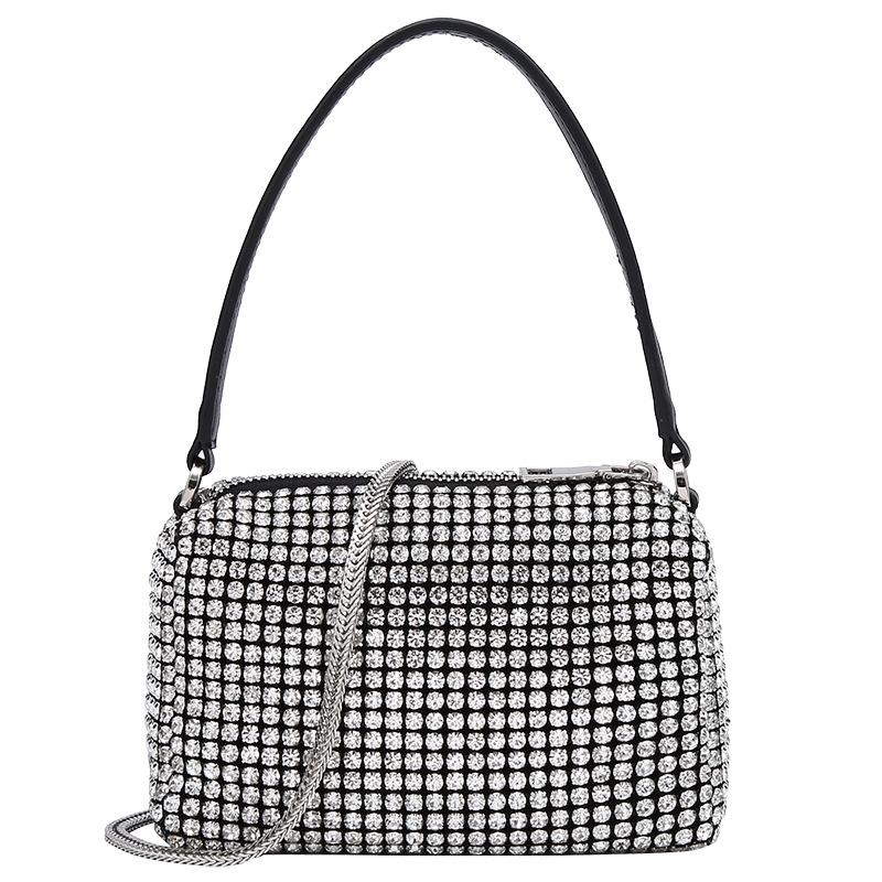 Сумка с блестящими бриллиантами — фото 3