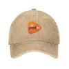 Summer PostNL Logo Print Graphic Casual Denim Cap Knitted Hat Baseball Cap Casual and Versatile Outdoor Sun Protection