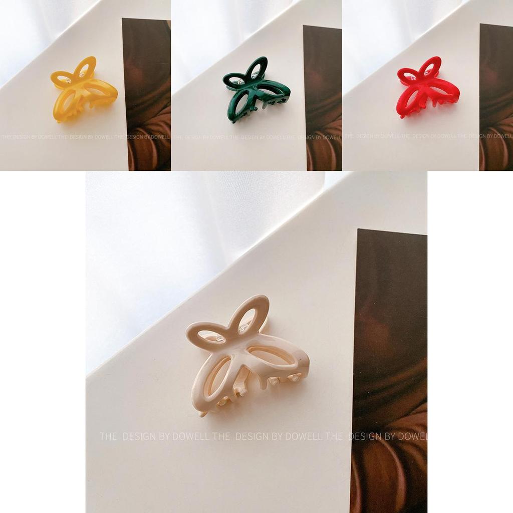 Butterfly 4cm Fashionable Hair Claw Clip Chic Acetate Material Women For