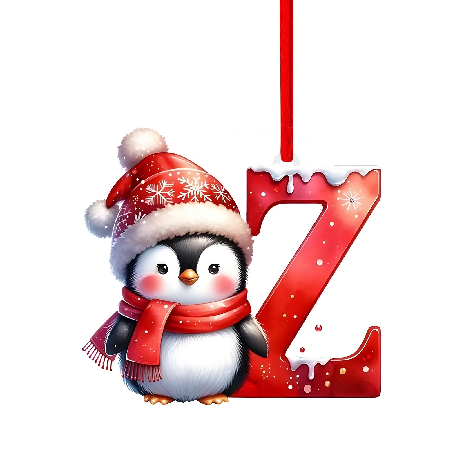 

26 букв,Рождество,Украшения,Акрил,1 One Size