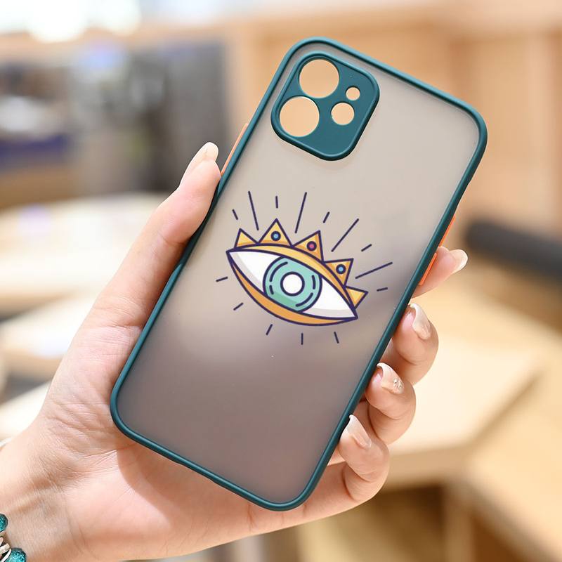 Fashion Evil eye Phone Case for iPhone 11 12 13 pro XS MAX 8 7 6 6S Plus X 5S SE 2020 XR mini