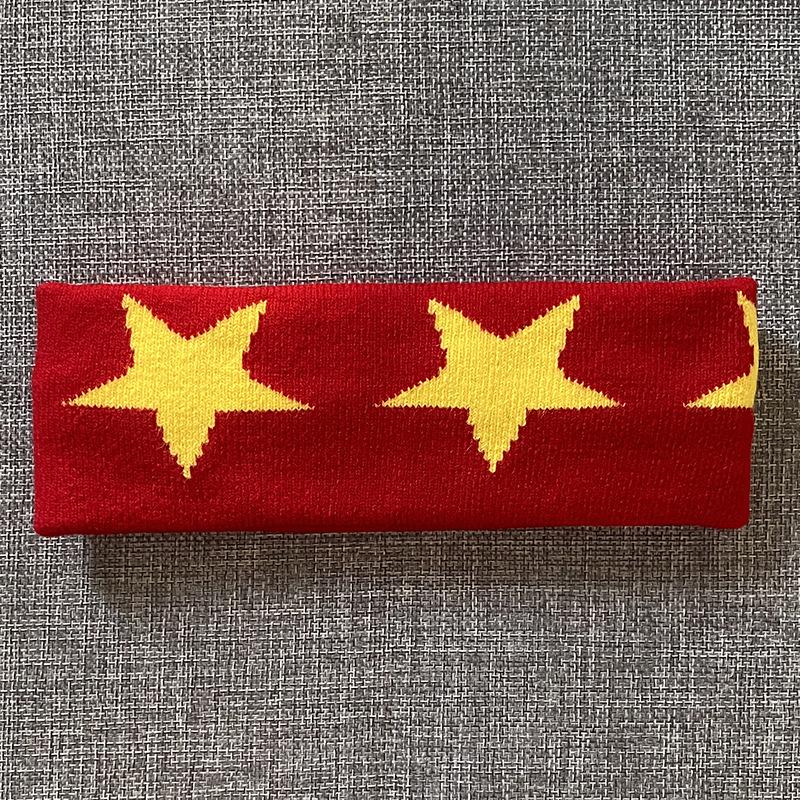 Children s Five-Star Sports Headband - Sweat-Absorbing, High Elasticity for Running, Fitness & Yoga