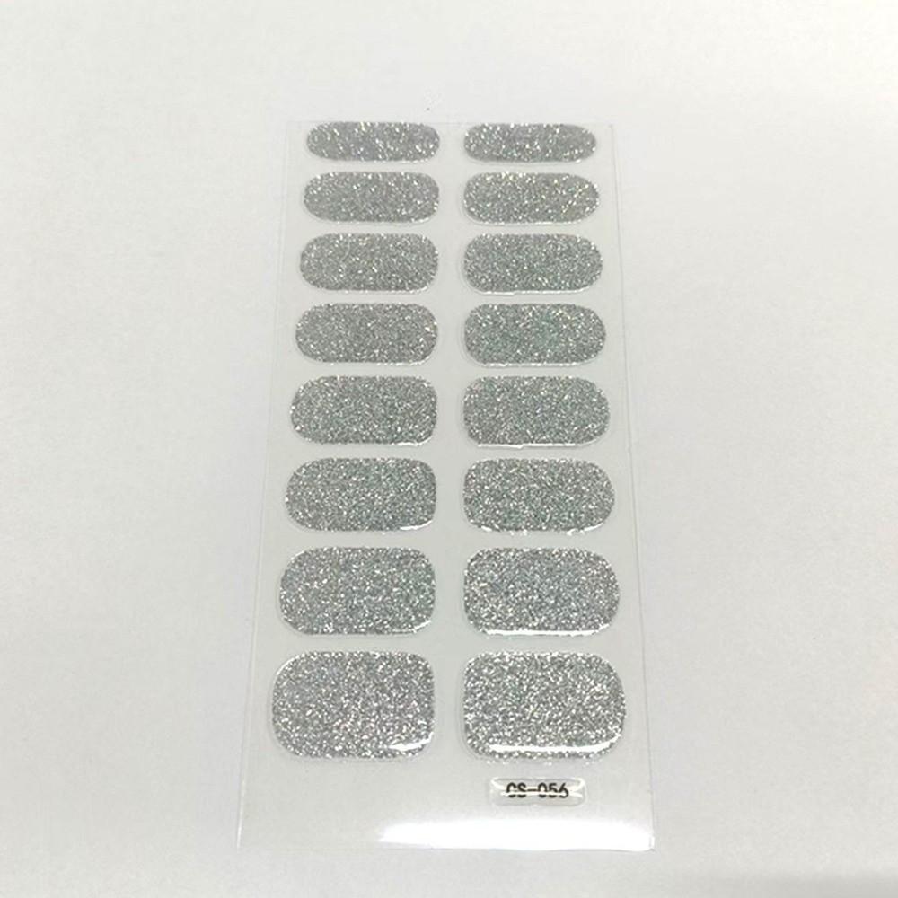 8 Sheets Mix Colour Full Wrap Nail Stickers DIY Gel Nail Wraps Self-Adhesive Nail Stickers Women