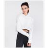 Women Spring and Autumn Loose Fitness Hooded Sports Long Sleeve Yoga Top