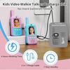 2er-Pack Video-Walkie-Talkies für Kinder von 3-12 Jahren, 4 Stimmeffekte & Bildschirm, Wiederaufladbar, Perfektes Weihnachtsgeschenk für Jungen Mädchen