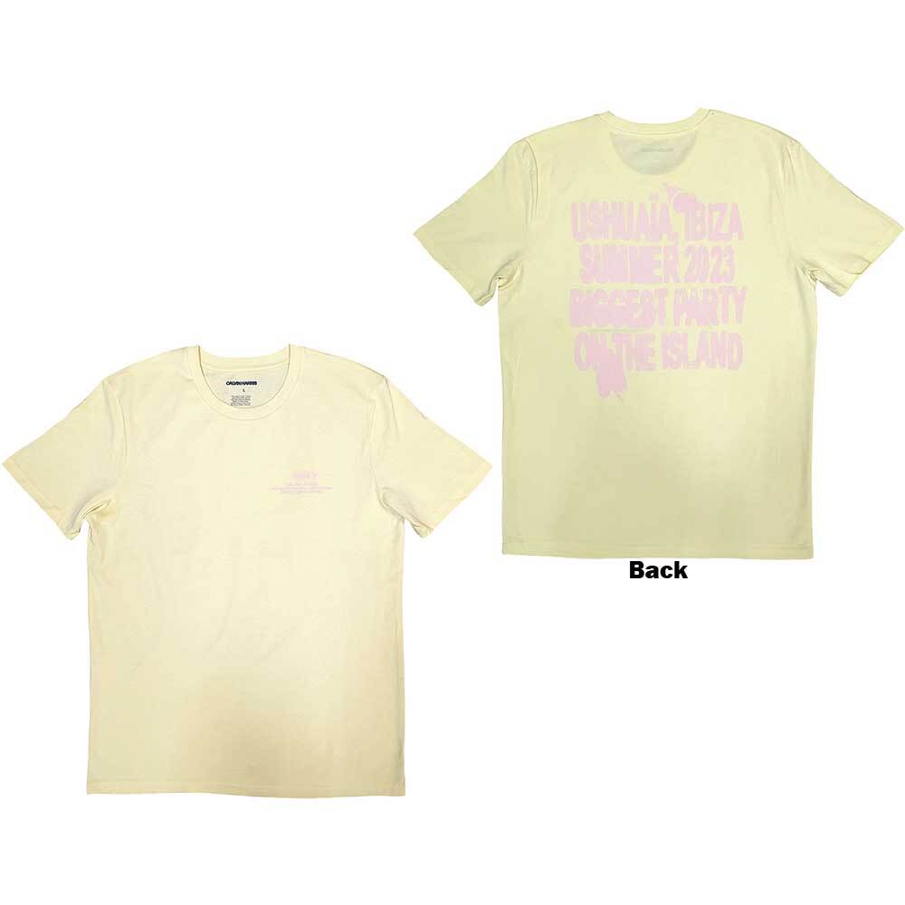 Calvin Harris Summer  23 T-Shirt Yellow New Unisex T-Shirt XL