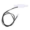Hall Effect Water Flow Sensor Liquid Flow Counter Switch for Heater High Sensitivity 8mm Outer 6mm Inner Diameter 1.2