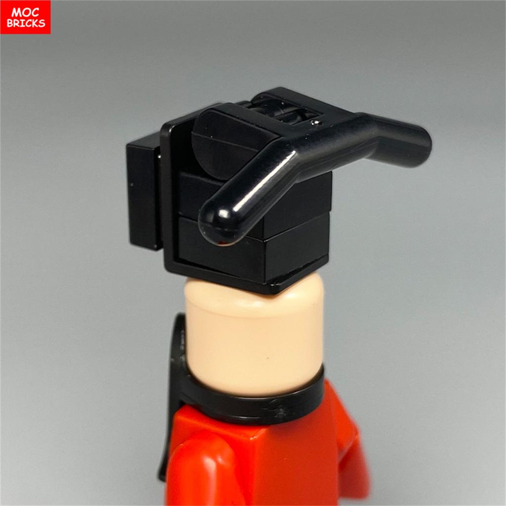 MOC Bricks Chinese Dragon New Year Gift God Of Wealth 4cm Figure Educationlal Building Blocks Kids Toys