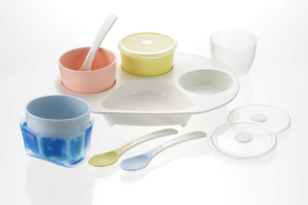 Richell Try Baby Food Starter Set for Ages 5 Months To 3 Years