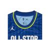 Nike Maillot de Basketball XNBA Bucks Giannis Antetokounmpo All-Star Jeune Bleu Marine