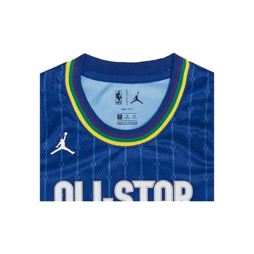 Nike Maillot de Basketball XNBA Bucks Giannis Antetokounmpo All-Star Jeune Bleu Marine
