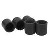 5 Pcs Intake Vacuum Hose Silicone Tube End Plug Cover Lanking Cap 25mm Inner Diameter Universal Fit for Car