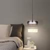 Modern Glass Pendant Light Smoke Gray Warm Light For Living Room Bedroom Bedside Dining Room Kitchen Interior Decorative Light