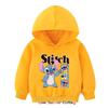 Stitch Hoodie for Kids HD Print Boys Girls Pullover Brother Sister Matching Hoodies Polyester  Casual Girls Sweatshirt Fall Age 4-14