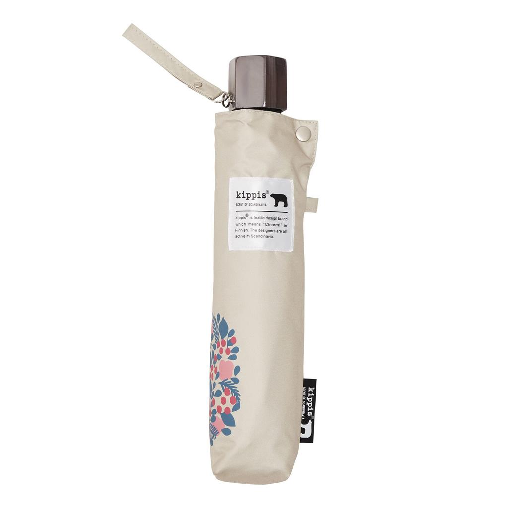 Waterfront Folding kippis Sun Umbrella and Rain Ornametti Scandinavian Protects Against All Weather Umbrella, All-Weather Umbrella, Umbrella, Beige,