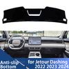 Car Dashboard Cover Avoid Light Pad Anti-UV Carpets Non-Slip Mat Non-Slip Mat for Jetour Dashing 2022 2023 2024 Dash Covers