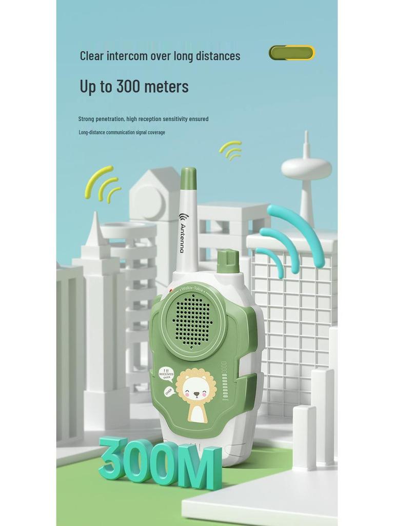 Kinder Walkie Talkie Set: 2-teiliges Eltern-Kind-Interaktives Drahtloses Anrufspielzeug, Smarte Outdoor-Kommunikation.