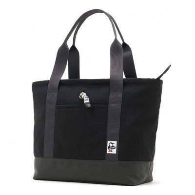 Sweat Nylon Tote Bag In Black/Charcoal