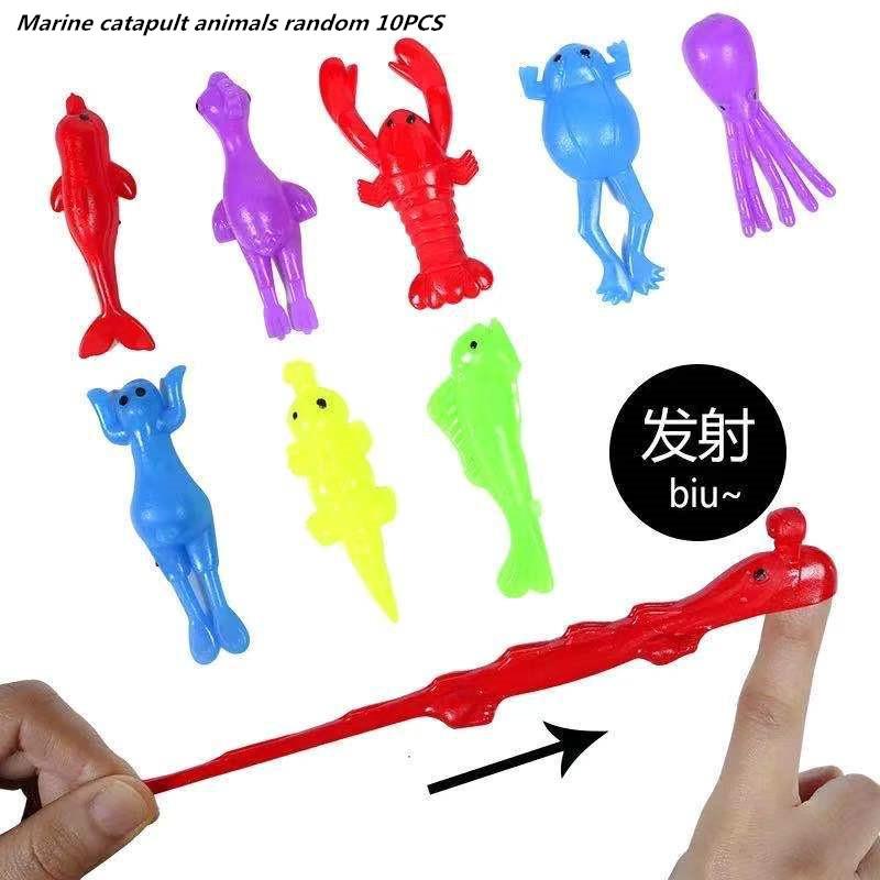 Novelty Creative Slings Dinosaur Toy Fun Tricky Slings Target Dinosaur Decompression TPR Toy