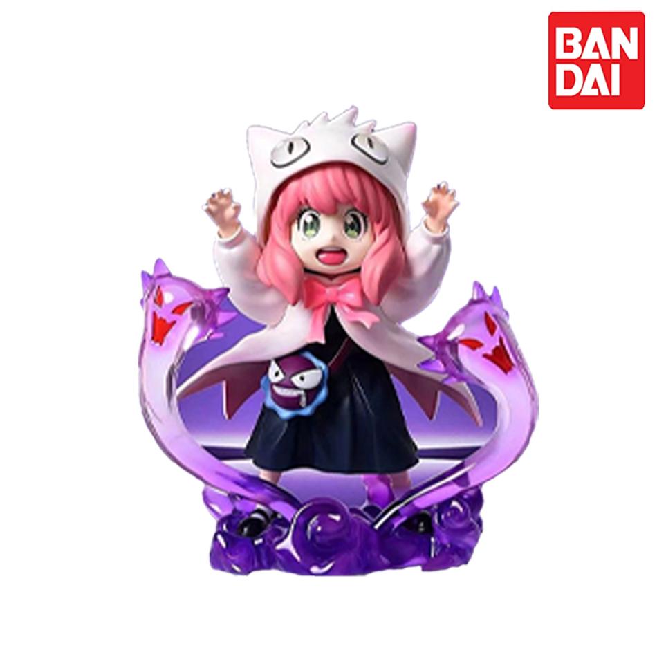 New  Anime Spy X Family CODE:White 14cm Toy PVC Anya Winter Clothing Detective Image Desktop Decorations Cute Gift for Kids