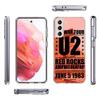 Band U2 Phone Case For Samsung A16 A26 A36 A56 A17 A15 A25 A35 A55 A14 A24 A34 A54 A04S A05S Galaxy Note 20 10 9 8 A9 A8 A7 A6 C