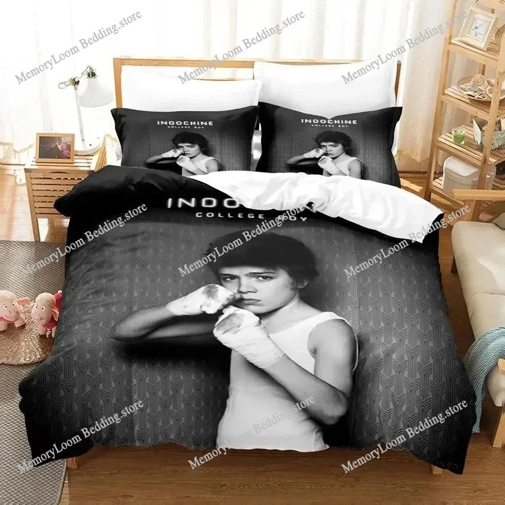 Indochine Chic Bedding Set Duvet Cover 3D Fashion Bedding Design King Queen Duvet Cover Double Bed Soft Cozy Set Home Textile
