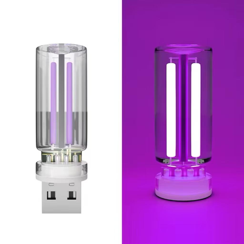 Luce Ambientale per Auto Luce Notturna USB Dimmerazione Touch Lampadina a Filamento Incandescente LED Illuminazione di Emergenza Plug and Play Lampada d'Ambiente