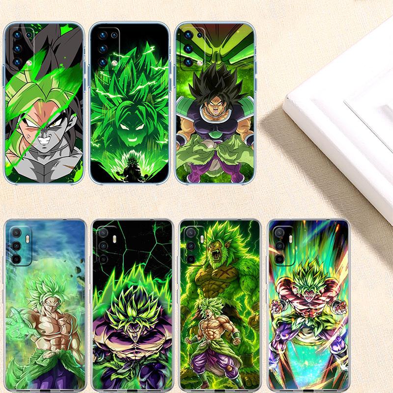 Dragon Ball BROLY Transparent Phone Case for Motorola Moto Edge 20 30 40 50 S30 Fusion Ultra Pro Neo Lite