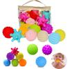 Baby Toy Sensory Balls For Children Textured Hands Touch Ball Soft Massage Balls Baby Tactile Development Baby Toys 0 12 Months
