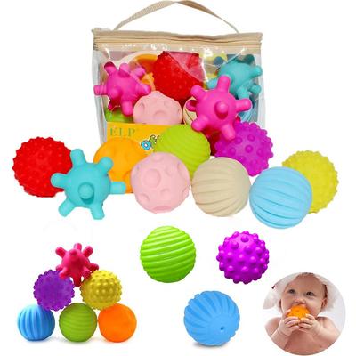 Baby Toy Sensory Balls For Children Textured Hands Touch Ball Soft Massage Balls Baby Tactile Development Baby Toys 0 12 Months