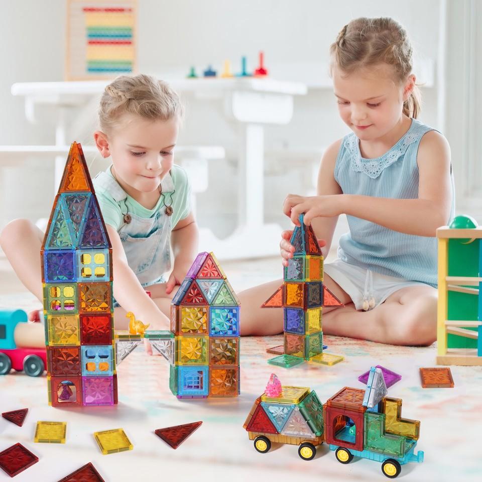 Blocks Magnetic Building Children Magnetic Building Blocks Toy Puzzle Blocks