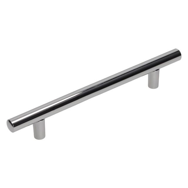 RE10 railing, glossy chrome, 128mm
