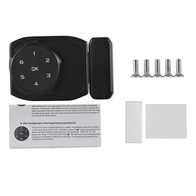 Smart Cabinet Lock Universal Keyless Lock Cabinet Electronic Induction Lock for 3-12mm Thick Glass