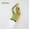 Edition Women's Sheer Long-Staple Cotton Knit Cardigan
