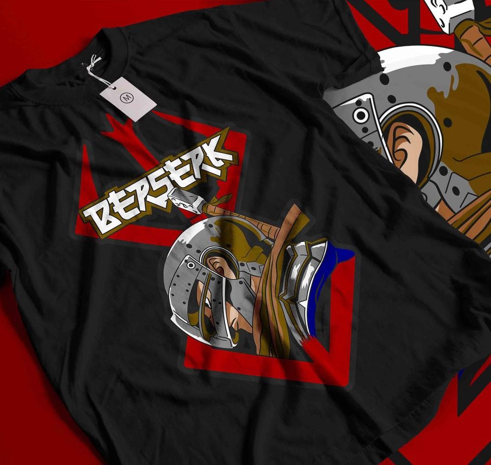 

Berserk Guts Shirt Skull Knight 90s T-Shirt Gatsu Tshirt All Sizes Anime best597 L