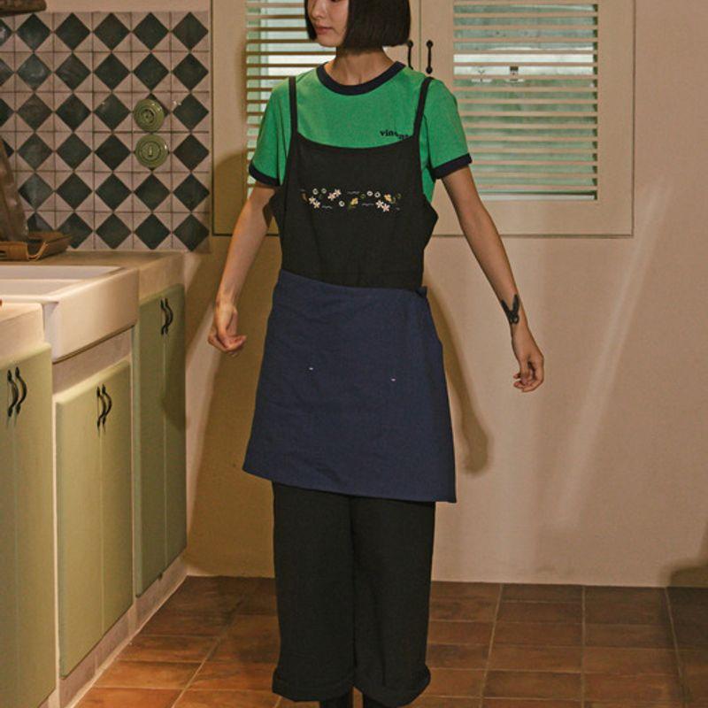 VINCENTNAVY Verona Wrap Apron_BLUE