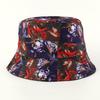 One Piece Anime Luffy Block for Men and Women, One Piece Outdoor Sun Protection Versatile Pot Hat, Printed Bucket Hat