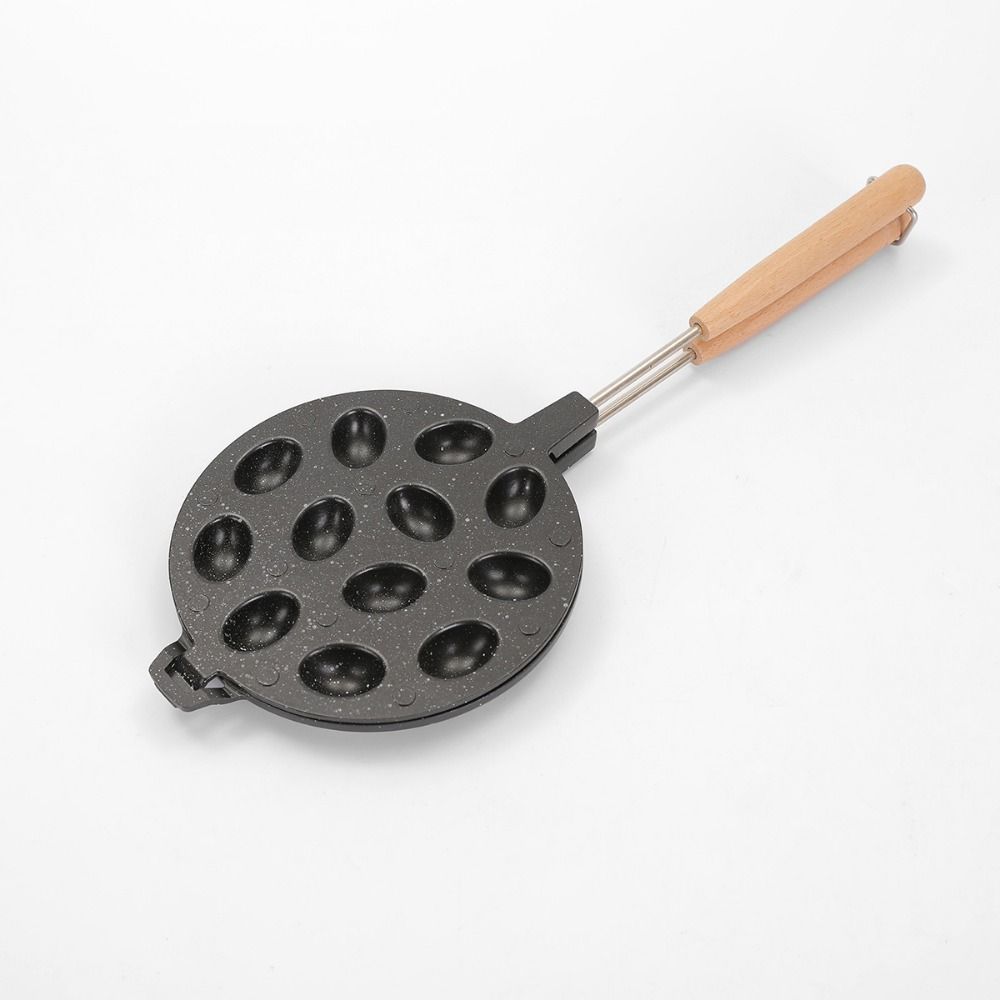 7/12/16 Holes Walnut Cookie Mold Long Handle Mini Muffins Baking Mold Egg Tart Mold  Home Bakery