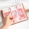 Large Capacity Mini Binder Savings Challenge PU Savings Challenges Book Budget Binder  Children